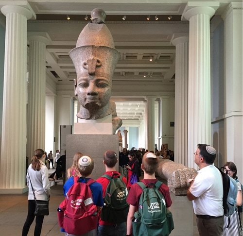 סאמר סקול דתי חוויה באנגלית - המוזיאון הבריטי