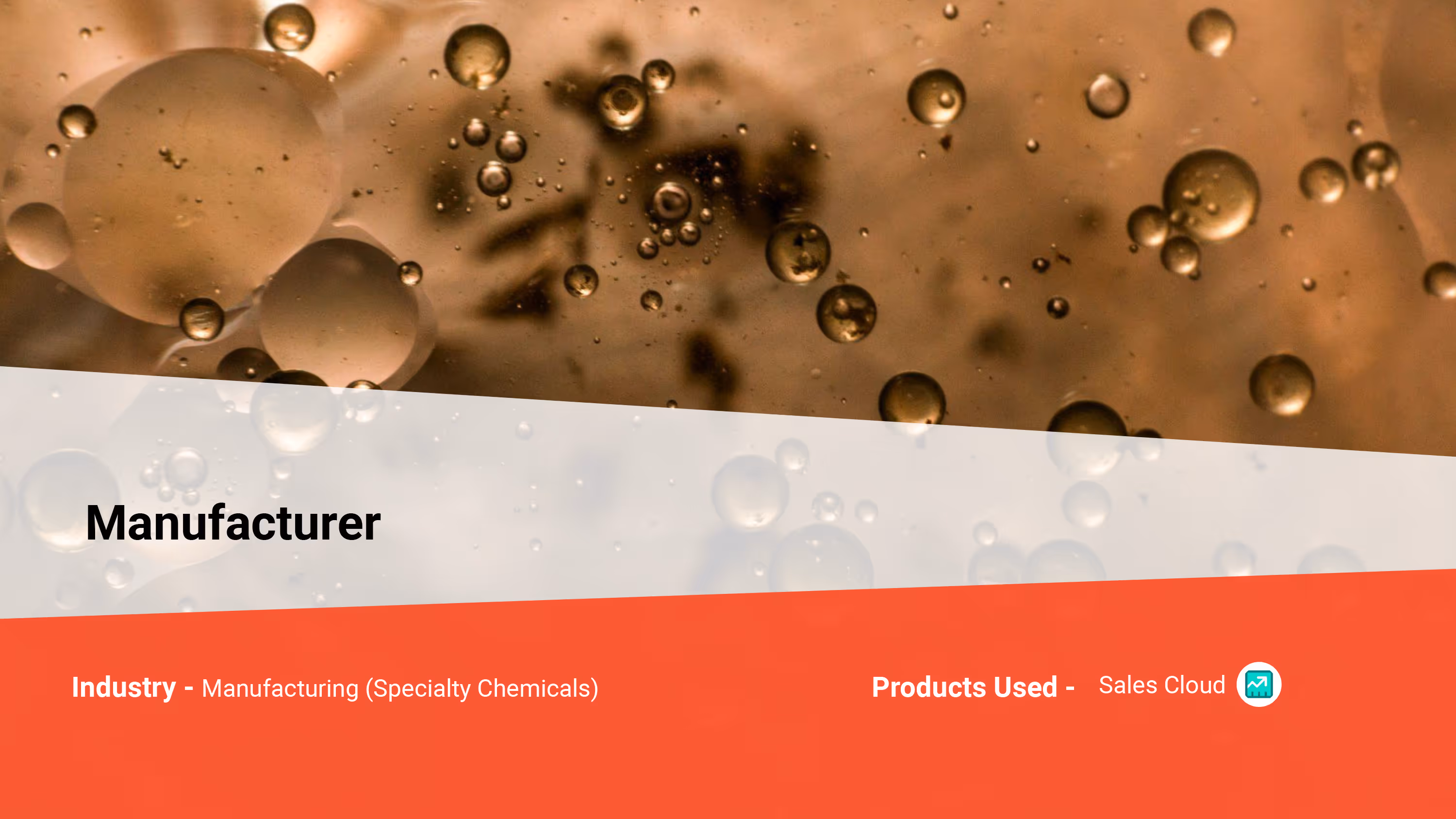Manufacturer - Manufacturing (Specialty Chemicals) Cover
