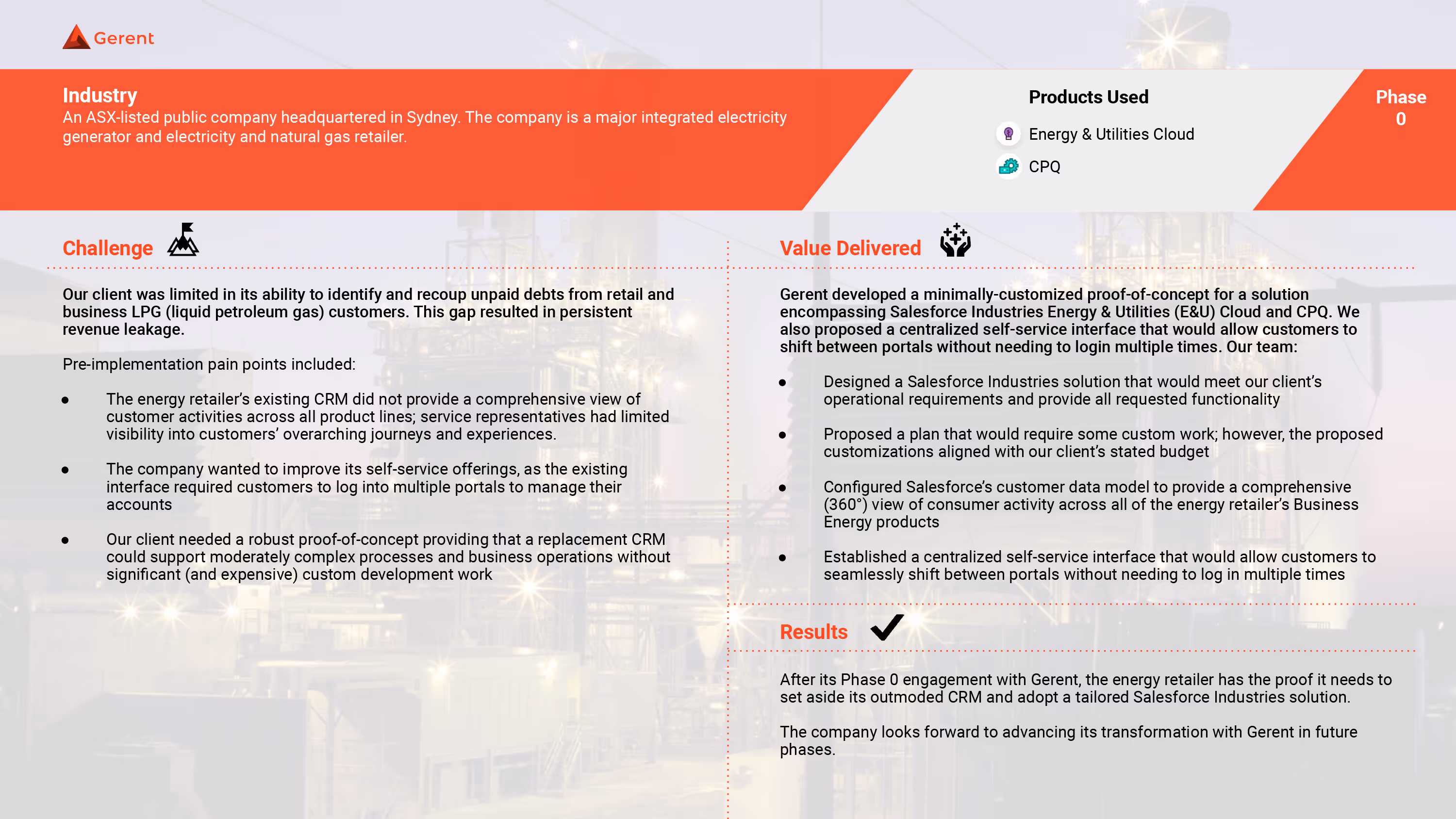 Energy Provider - Utilities (Electric) Cover