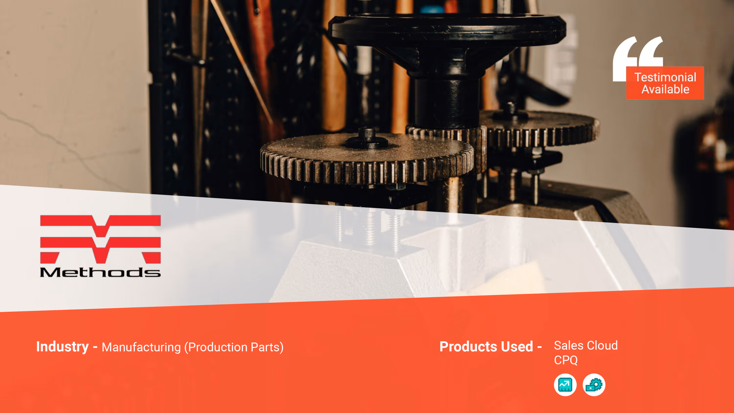 Methods Machine Tools - Manufacturing (Production Parts) Cover