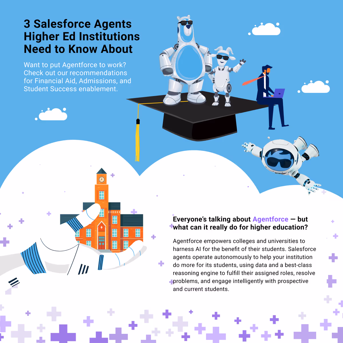 3 Salesforce Agents Higher Ed Institutions Need to Know About