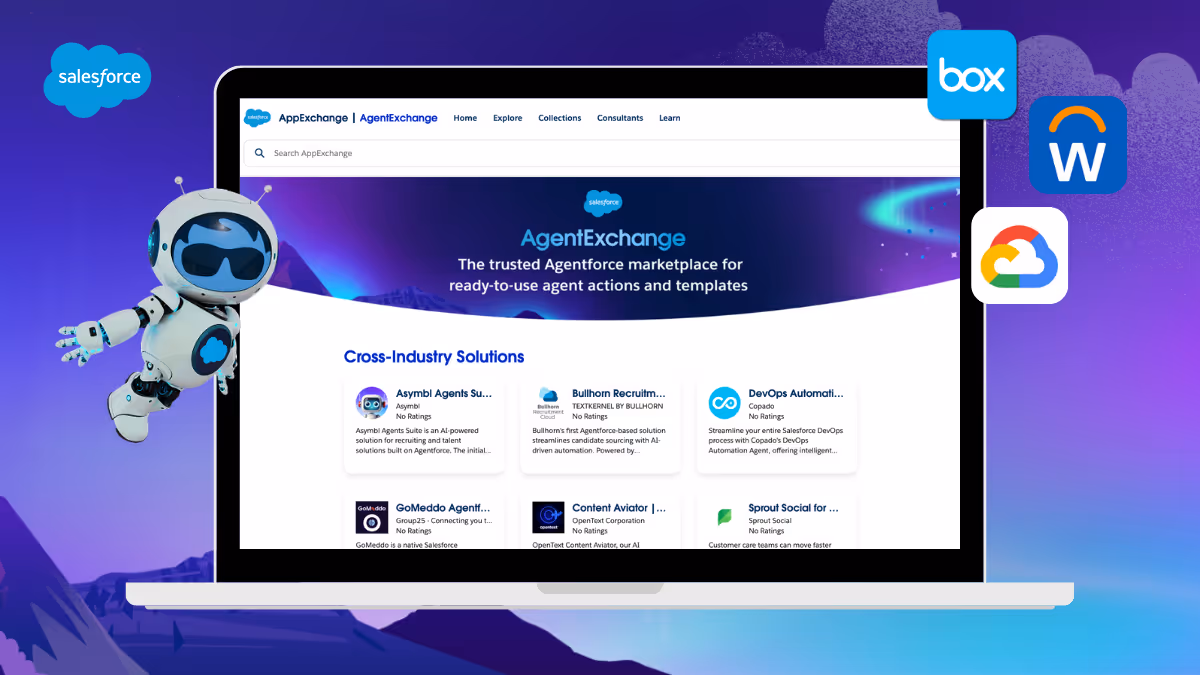Salesforce Launches AgentExchange: the Trusted Marketplace for Agentforce