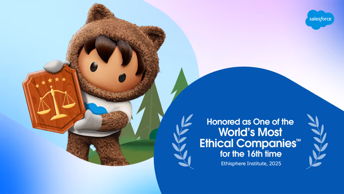 Salesforce Named to World’s Most Ethical Companies List for 16th Year