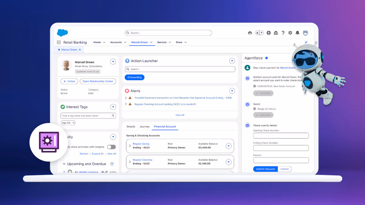 Salesforce Introduces Agentforce for Financial Services to Address Shrinking Workforces and Rising Client Expectations