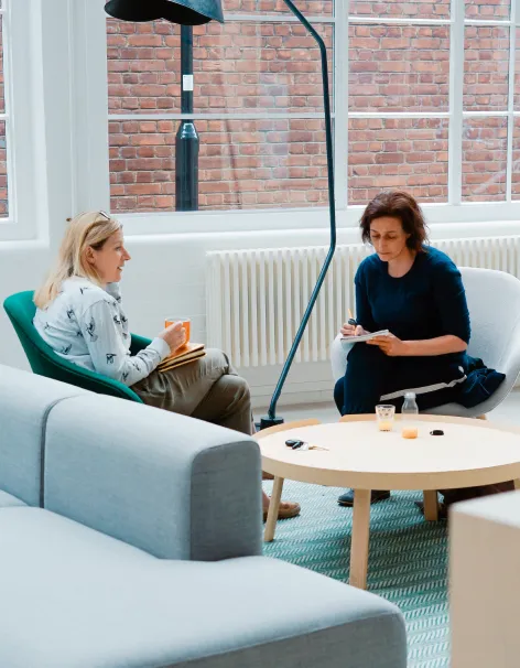 woman in a workplace