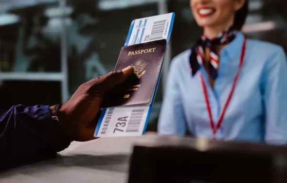 airplane bording station