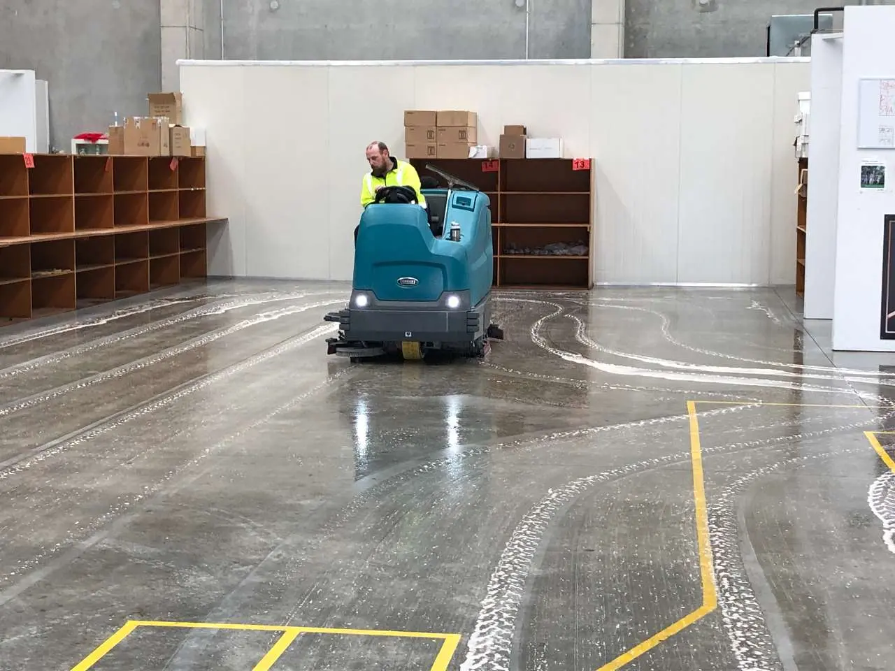 Industrial scrubbing in Canterbury