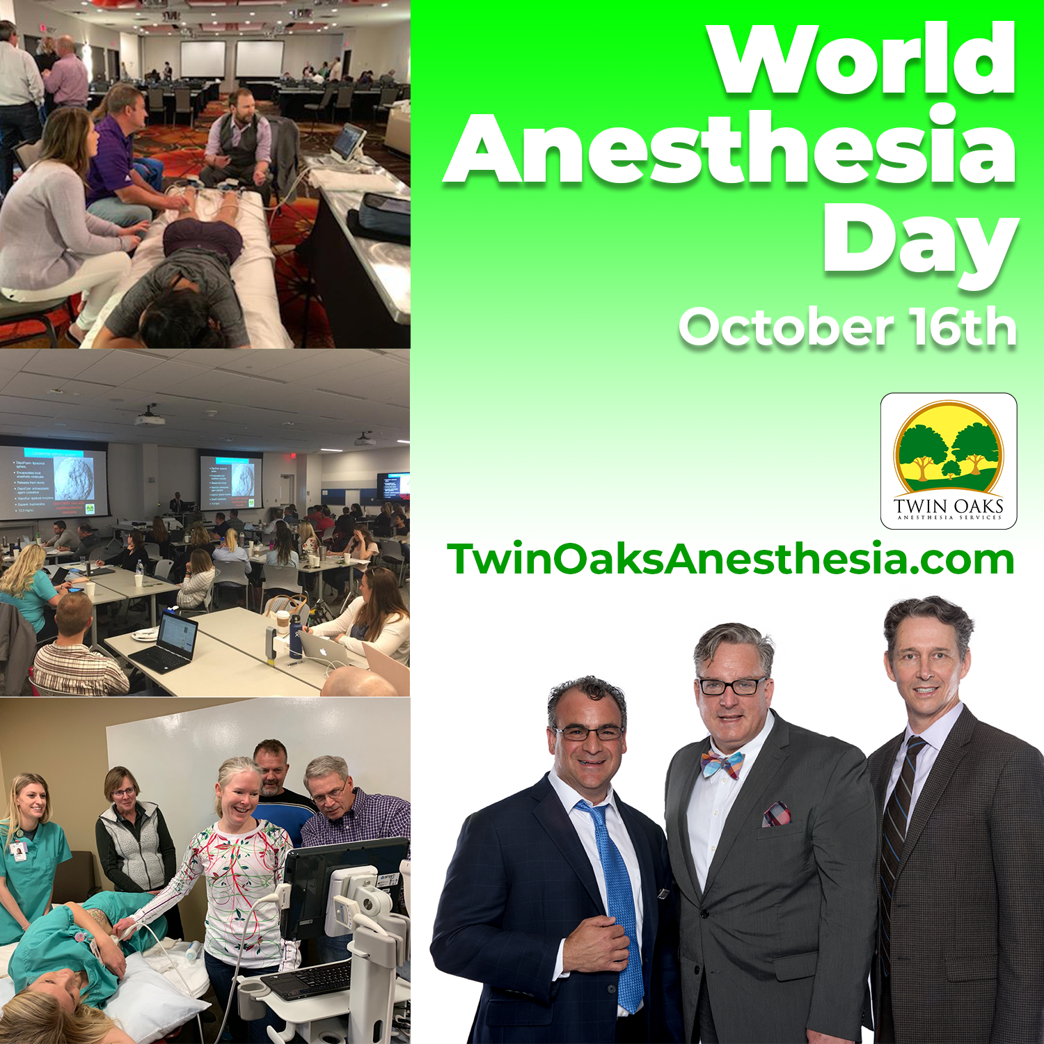 World Anesthesia Day image