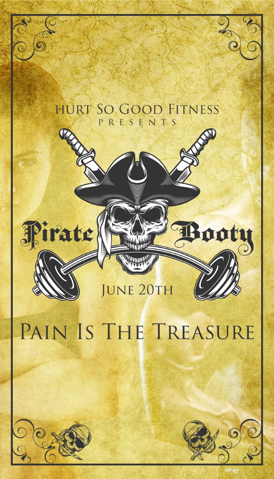 Pirate Booty fitness event
