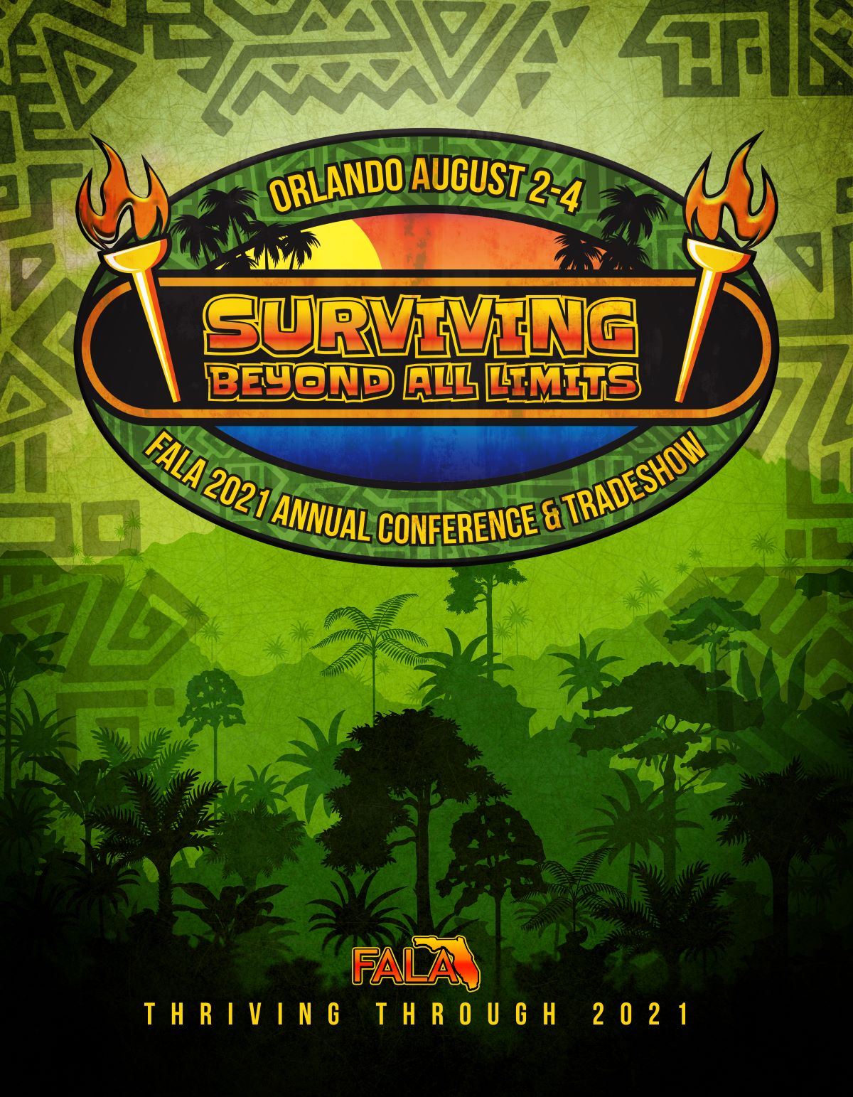 photo of 2021 FALA conference program cover