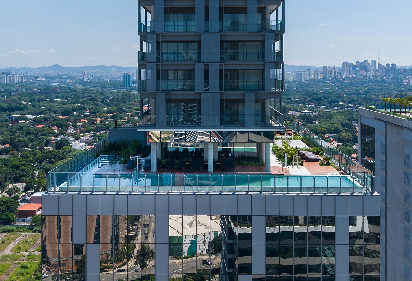 Vista do Rooftop