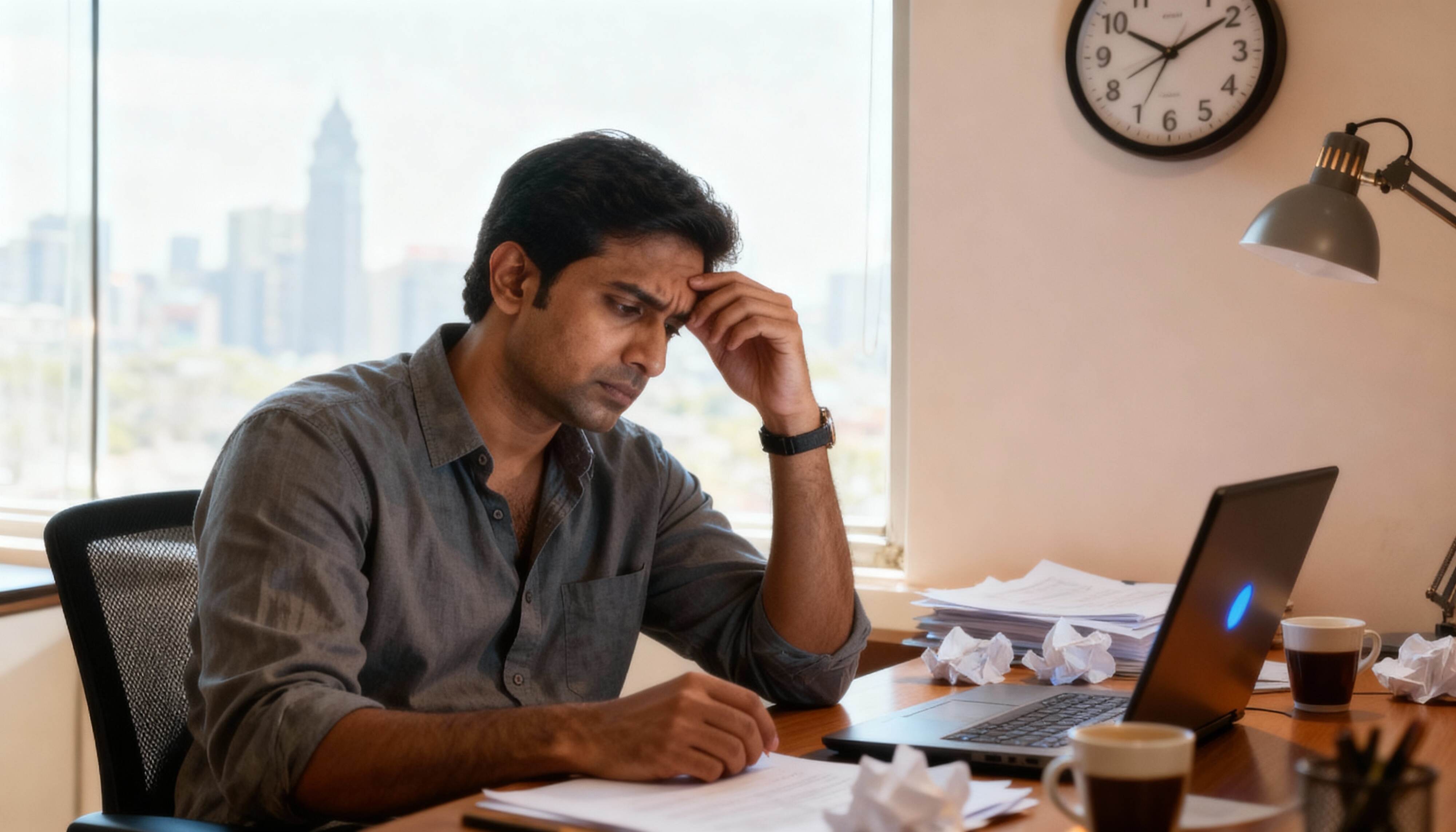 The Hidden Cost of Male Stress in Indian Workplaces