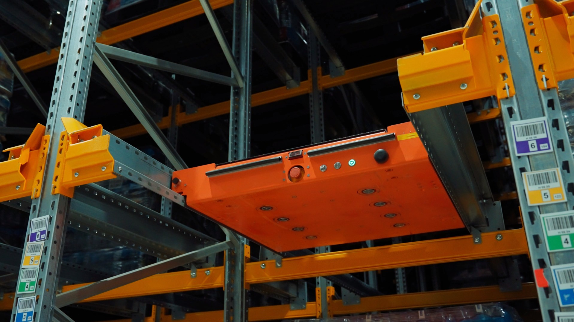 Pallet shuttle slim imanes