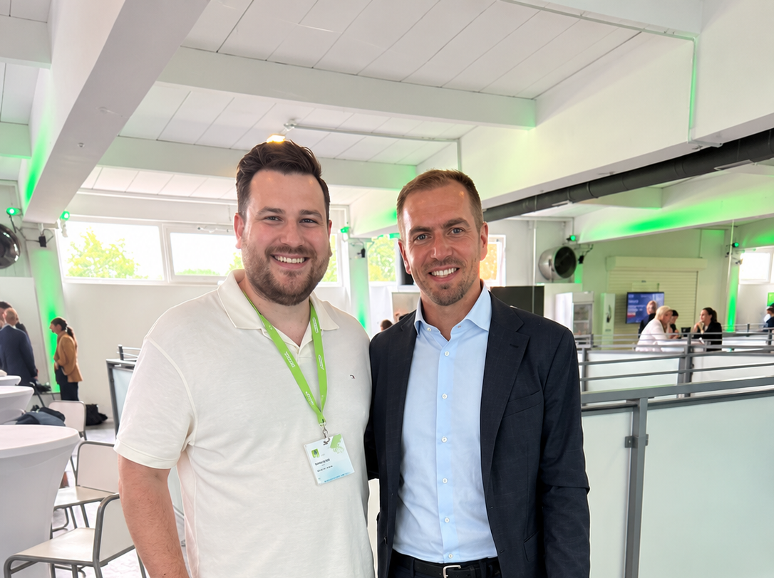 Tim Kohnle trifft Philipp Lahm bei den DATEV Insights 2026