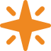 An orange star icon