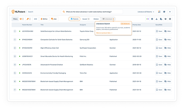 A screenshot of a search results page