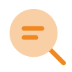 An icon of a magnifying glass