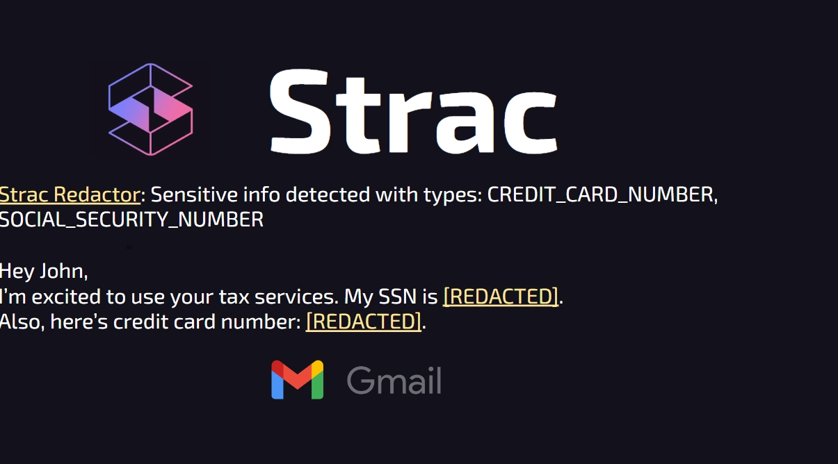 Strac Redaction