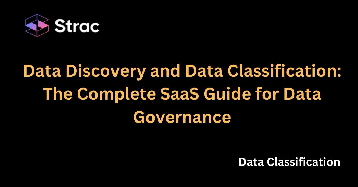 Data Discovery and Data Classification: The Complete SaaS Guide for Data Governance