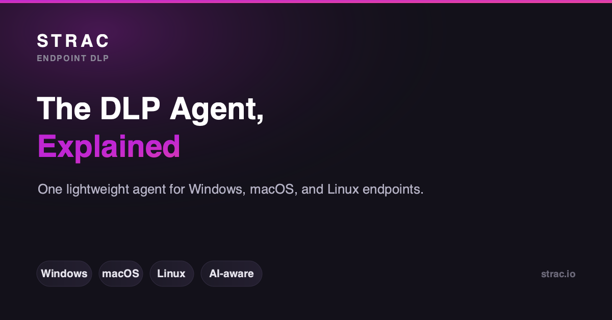 DLP Agent: What It Is, What It Covers & AI Support (2026)
