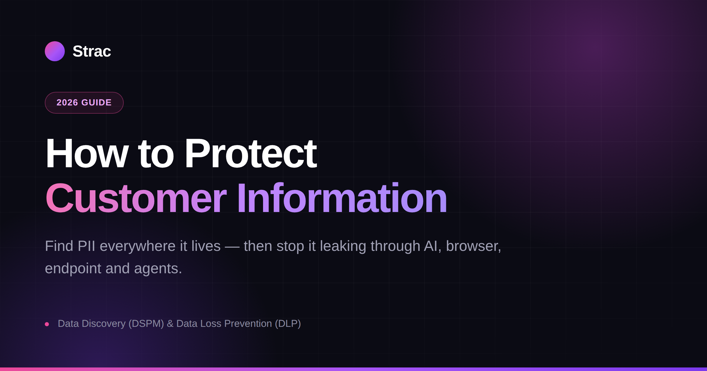 How to Protect Customer Information in 2026: DLP, Data Lineage & AI Governance