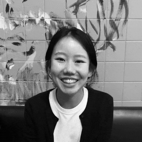 Profile picture in black and white of Angelia