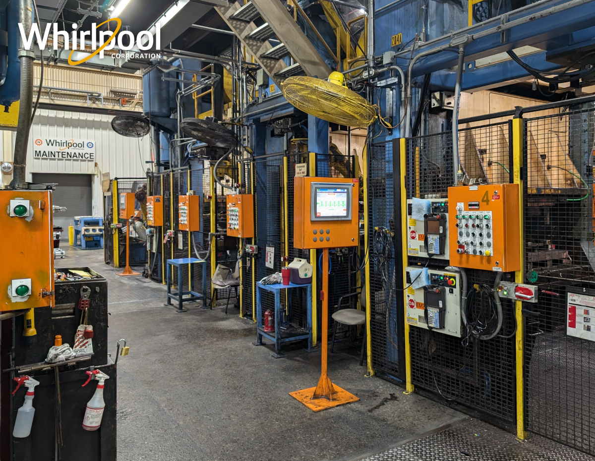 Interior of a Whirlpool Plant