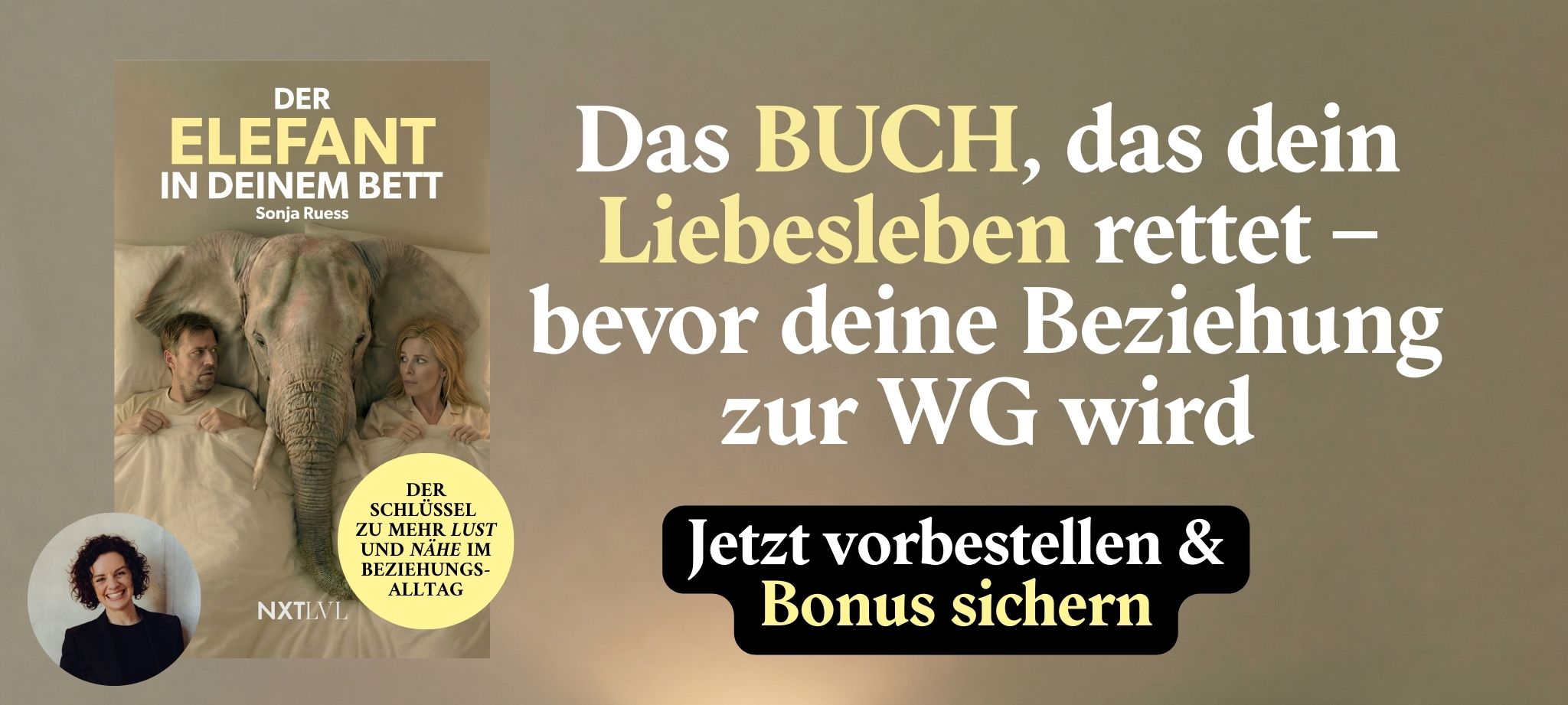 Was heißt es, einen Elefanten in deinem Bett zu haben?