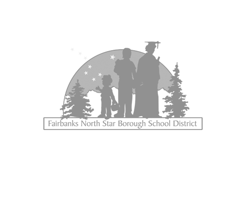 Seal of Jefferson Union High School District featuring a sunrise over mountains with water and land.