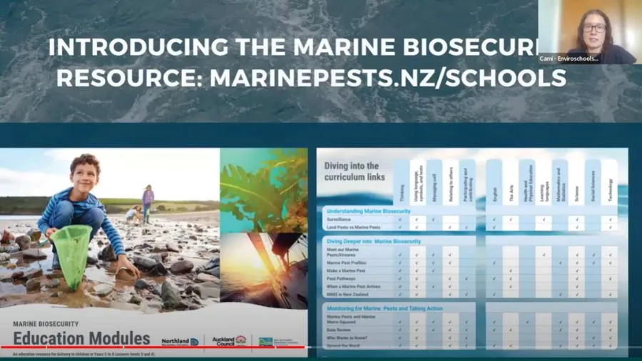 Marine Biosecurity Education Webinar