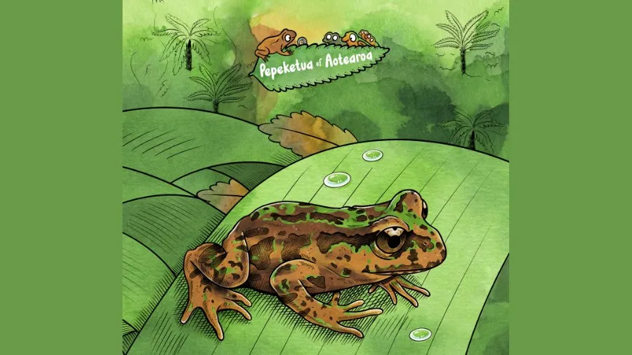 Pepeketua Frogs of Aotearoa
