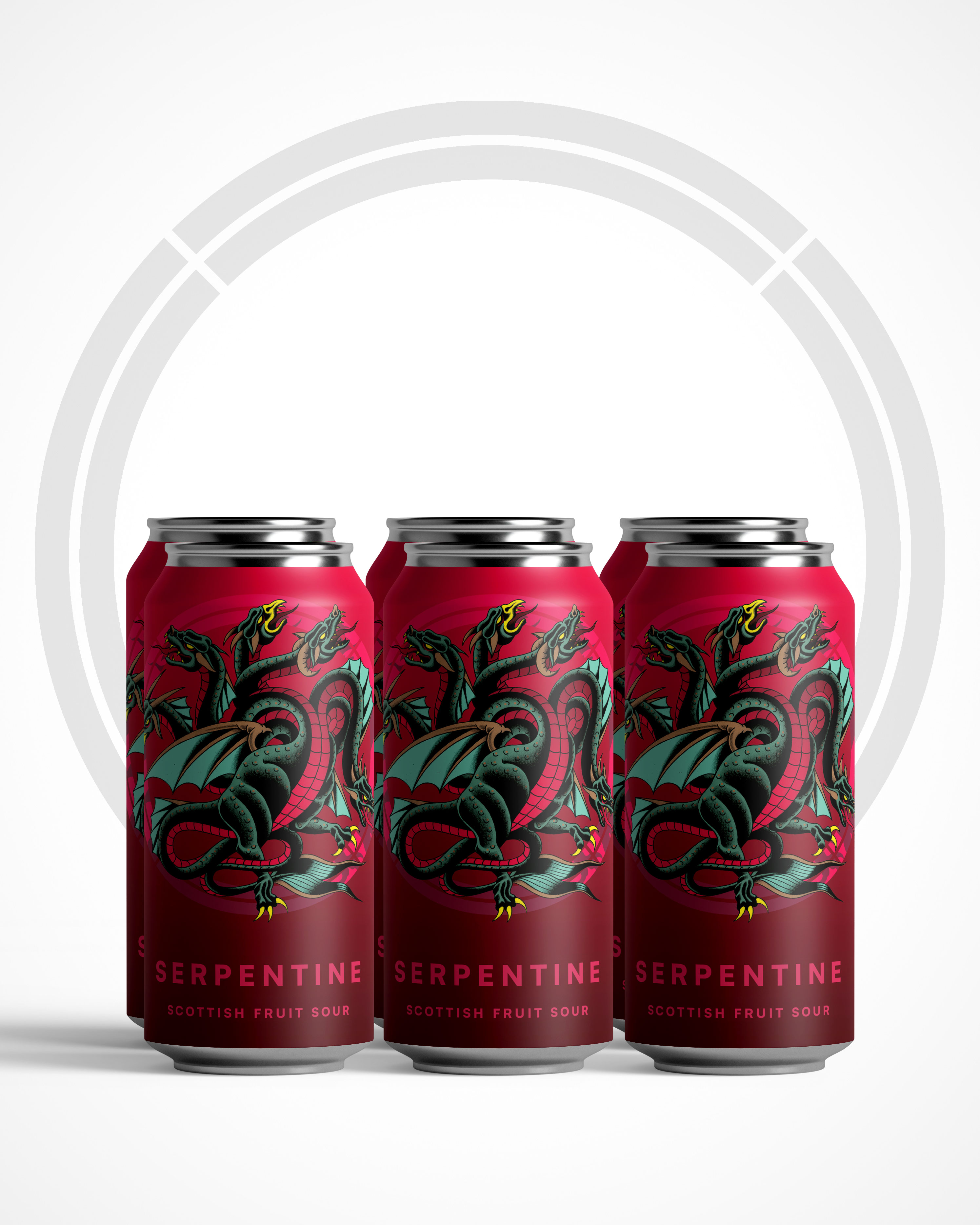 NEW ! SERPENTINE Scottish Fruit Sour  5.7% - 6 pack