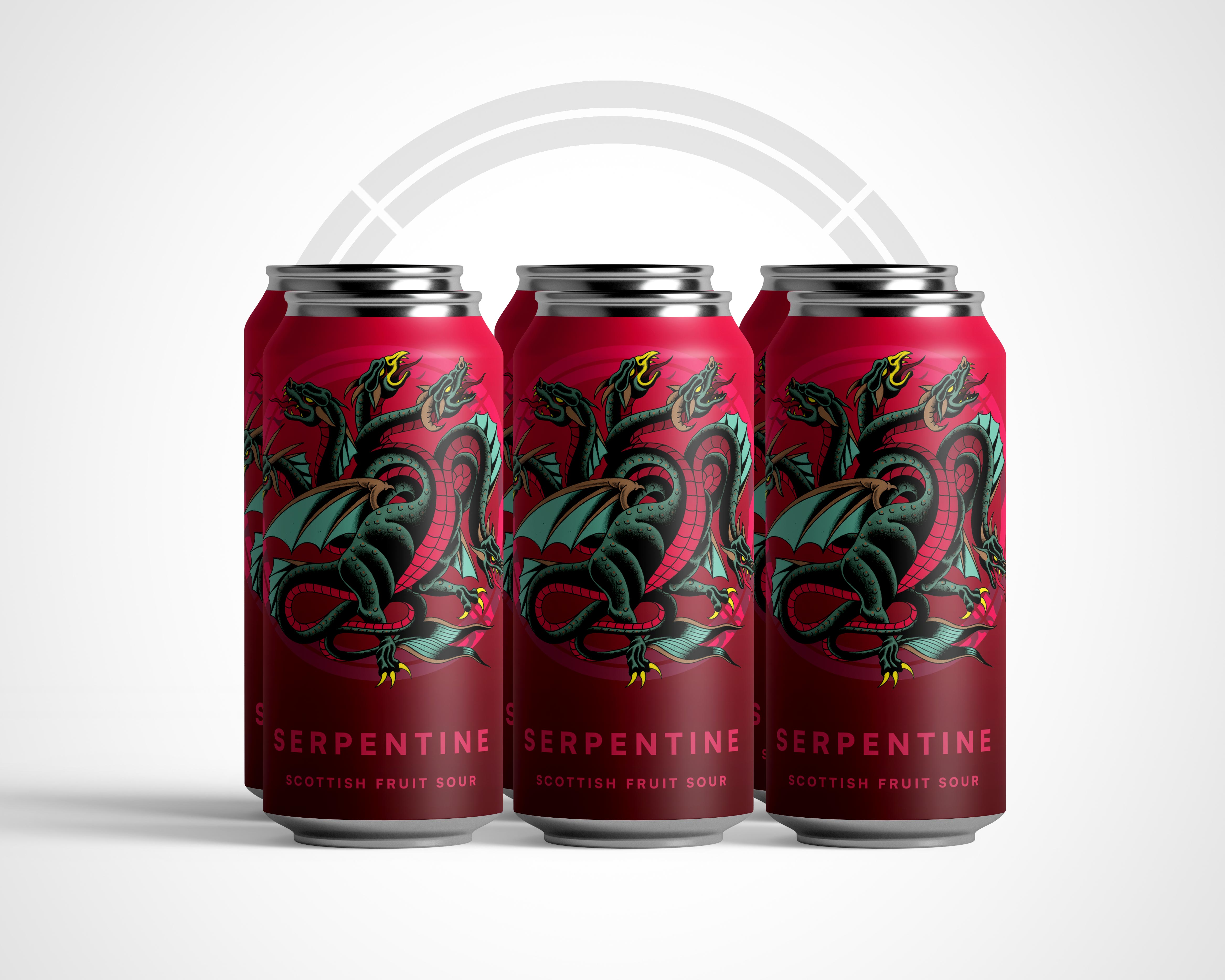 NEW ! SERPENTINE Scottish Fruit Sour  5.7% - 6 pack