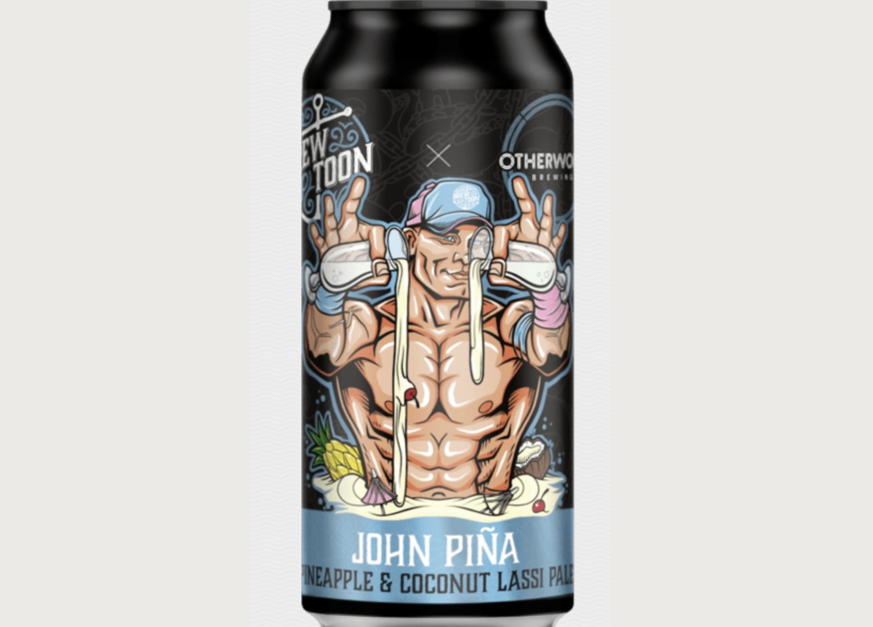 COLLAB - BREW TOON  - JOHN PIÑA - PINEAPPLE & COCONUT LASSI PALE