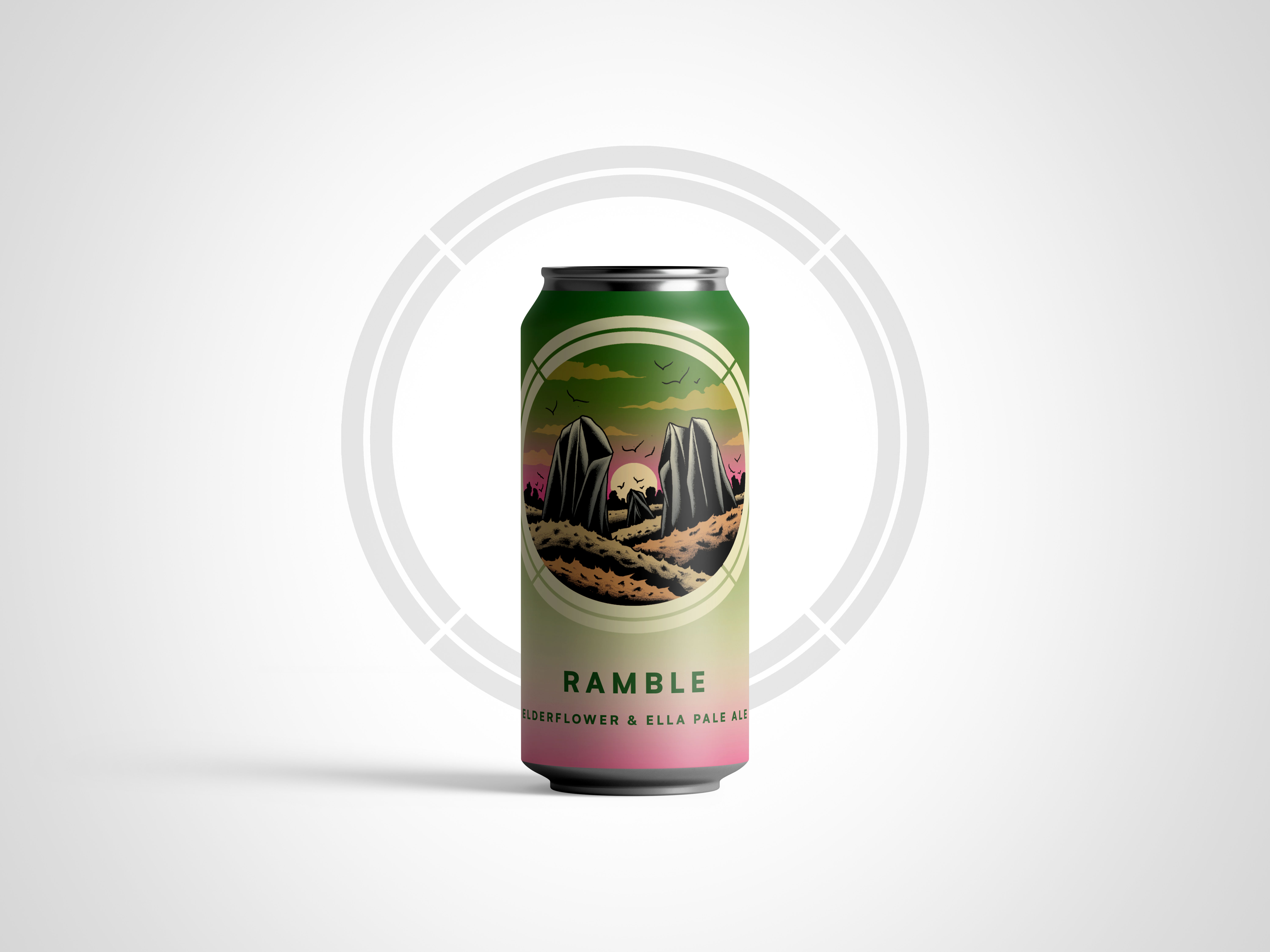 NEW ! RAMBLE - ELDERFLOWER HAZY PALE  4.9%