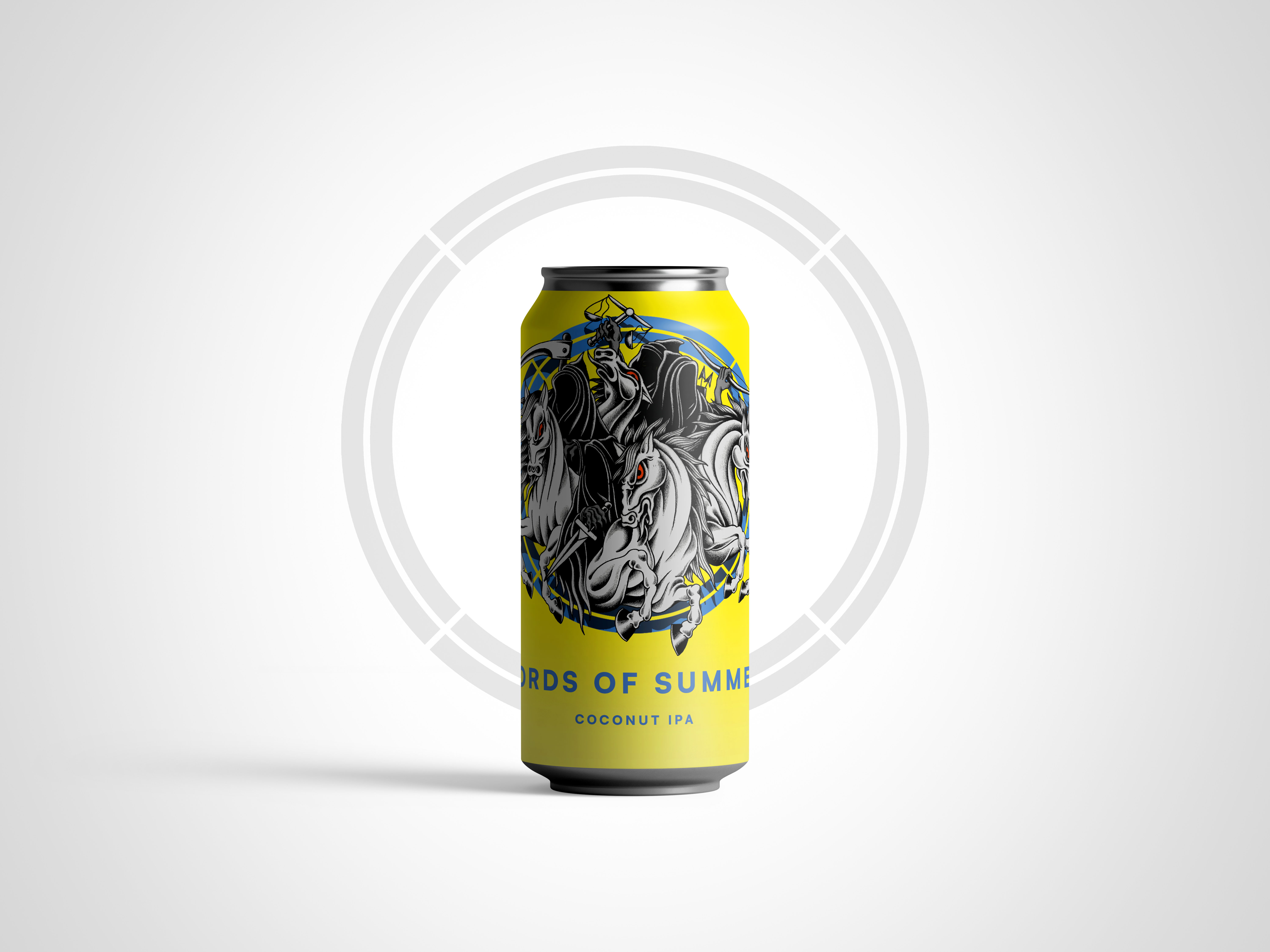NEW !  LORDS OF SUMMER - COCONUT IPA   6.2%  