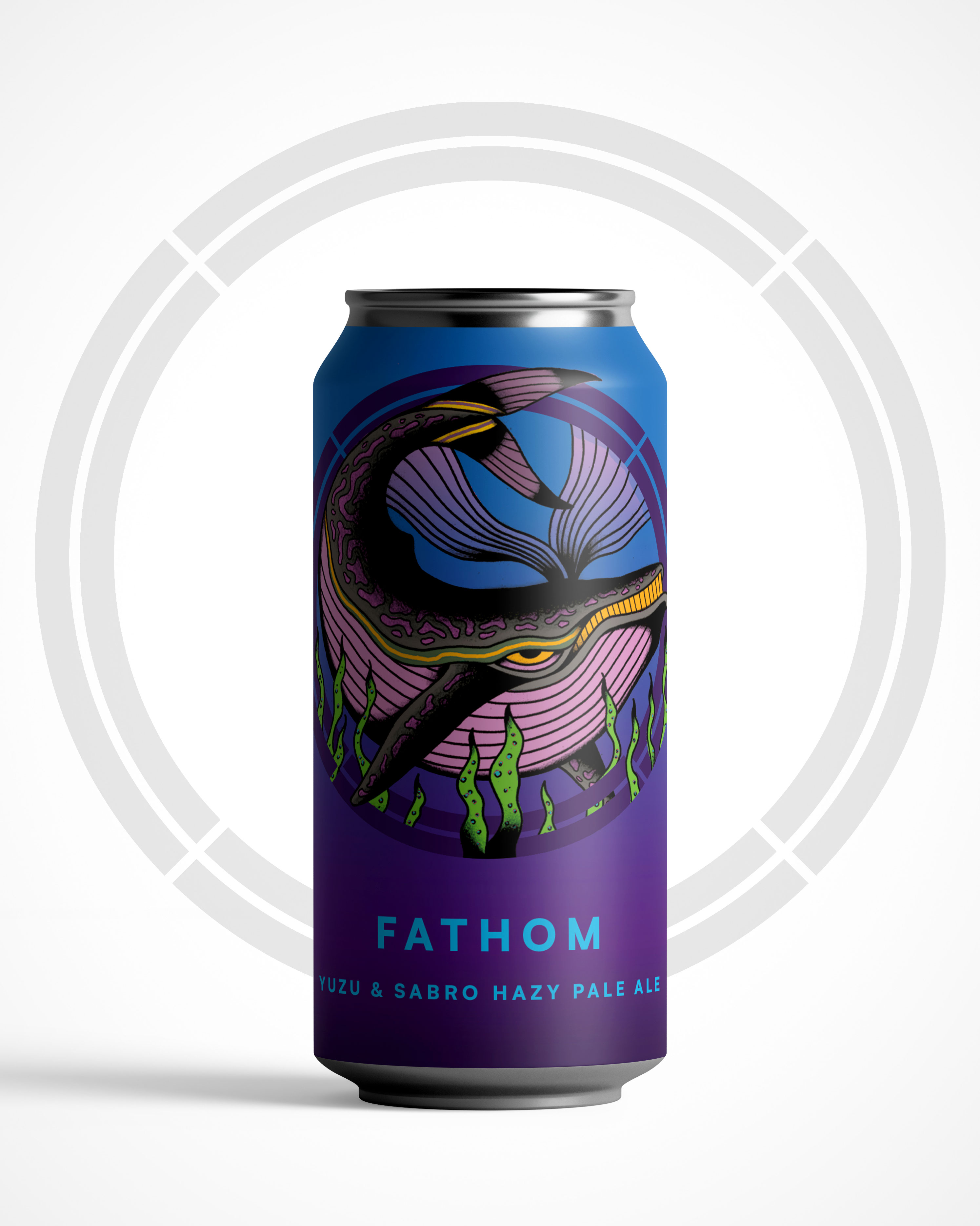 NEW !  FATHOM - Yuzu & Sabro Hazy Pale  4.9%