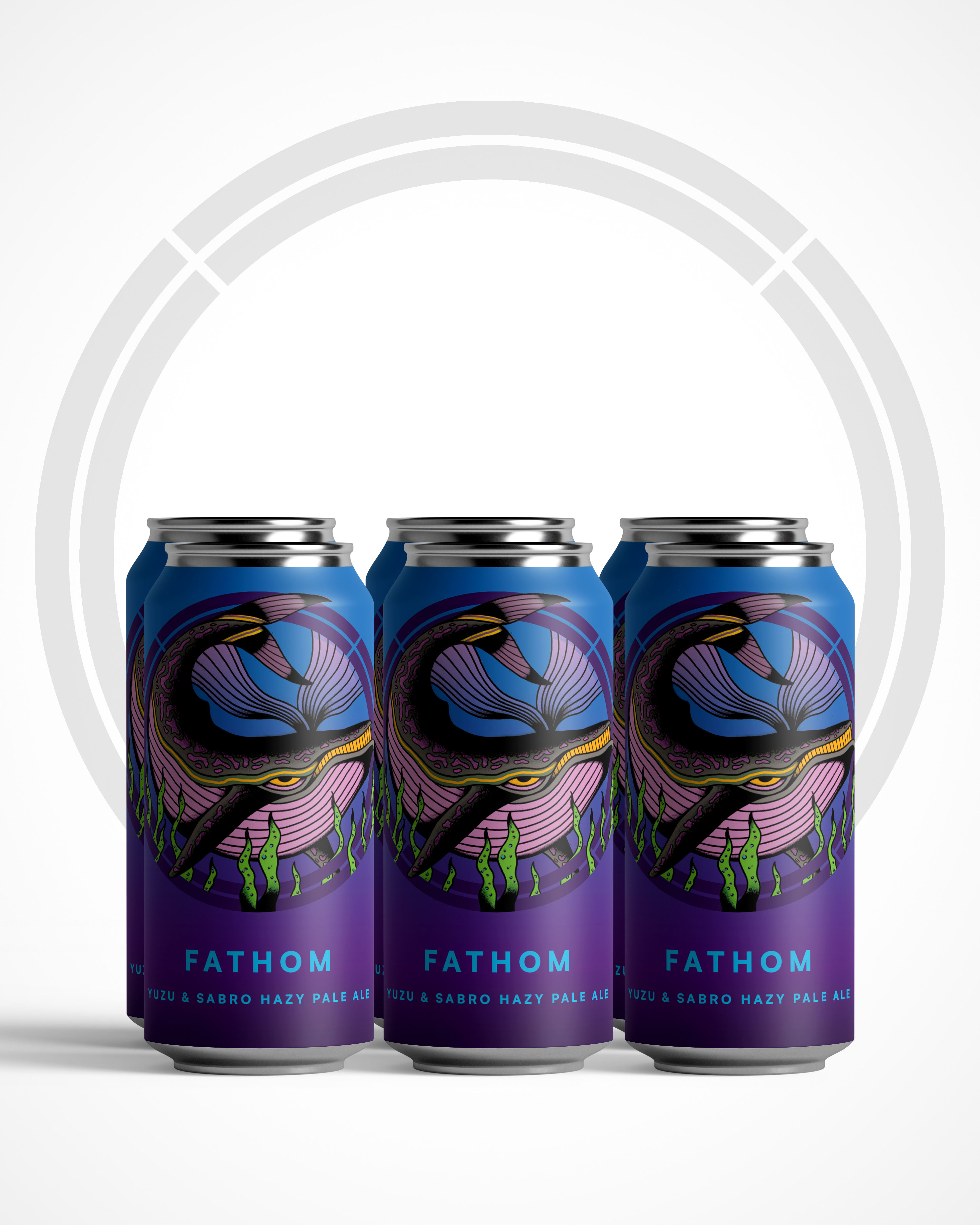 NEW !  FATHOM - Yuzu & Sabro Hazy Pale -     6 PACK