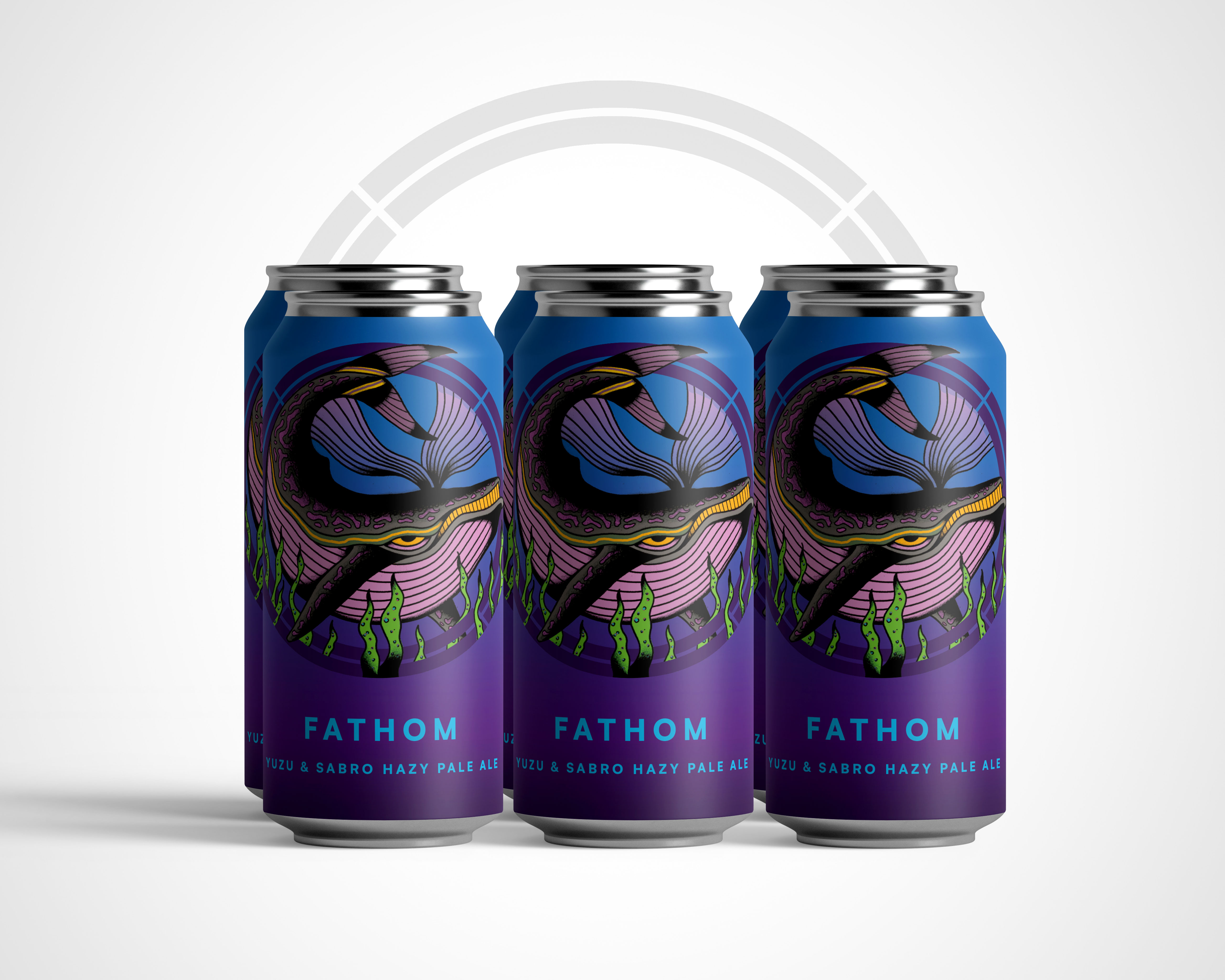 NEW !  FATHOM - Yuzu & Sabro Hazy Pale -     6 PACK