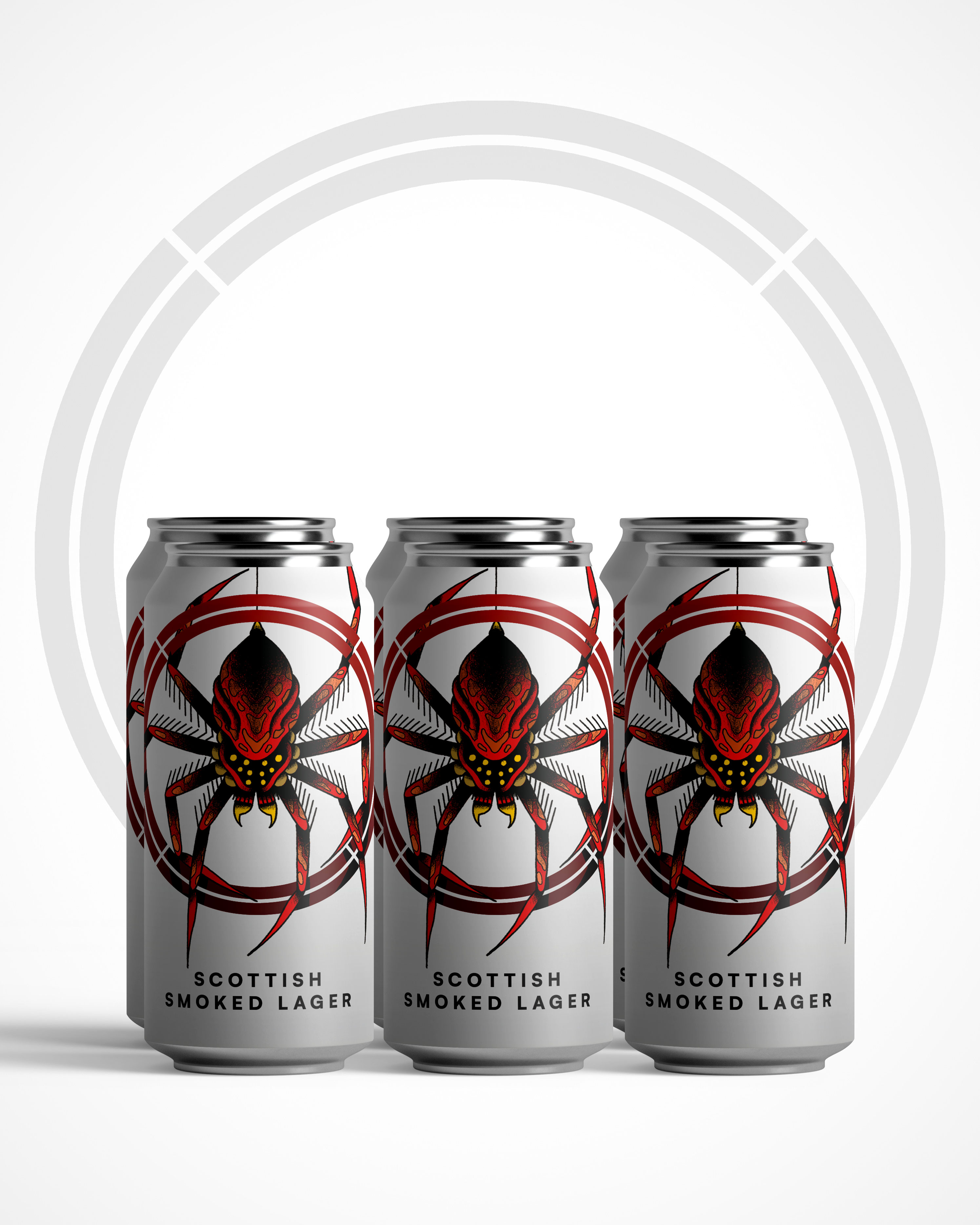 NEW ! Scottish Smoked Lager V7  5.5% - 6 PACK