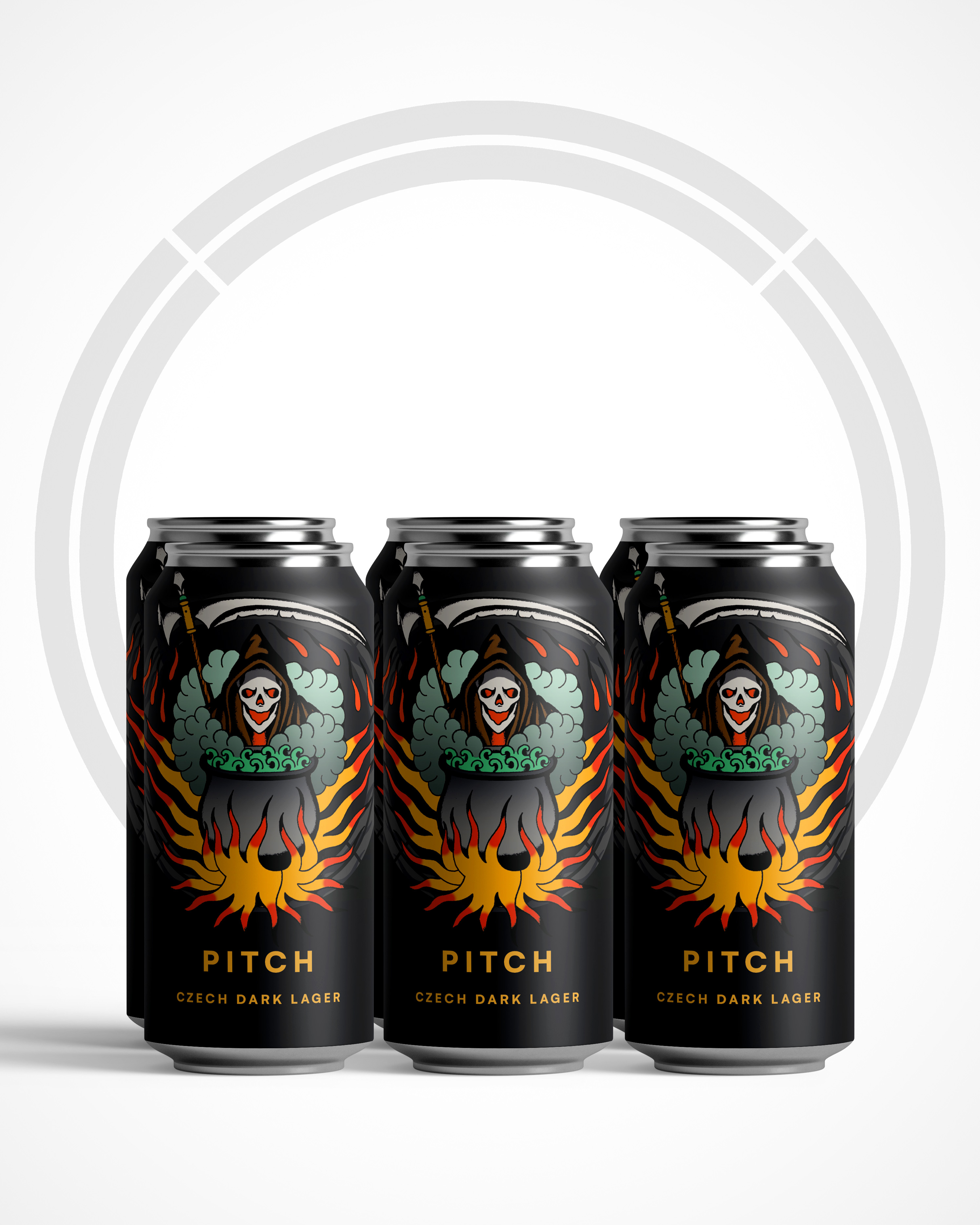 NEW ! PITCH - CZECH DARK LAGER  4.9% - 6 PACK