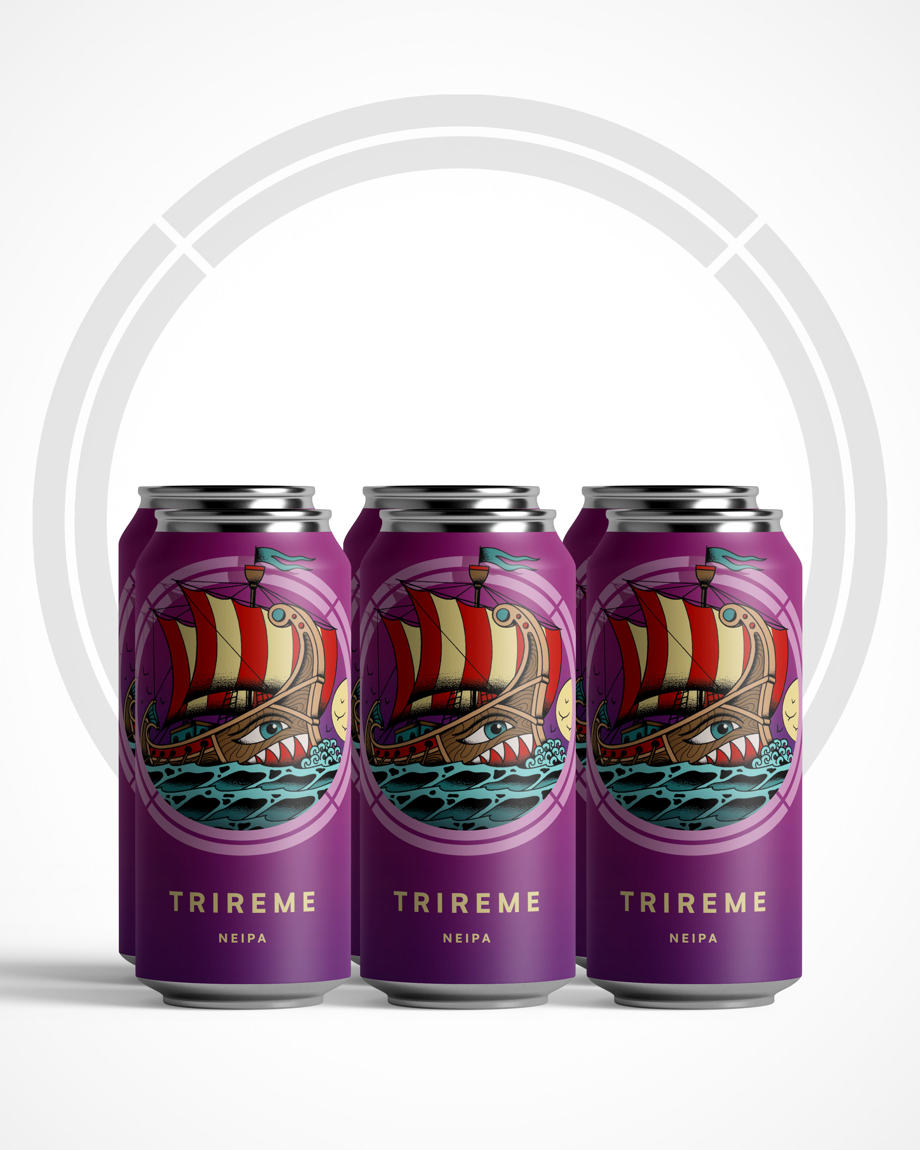 NEW ! TRIREME  -  NEIPA  6.4%  -  6 Pack