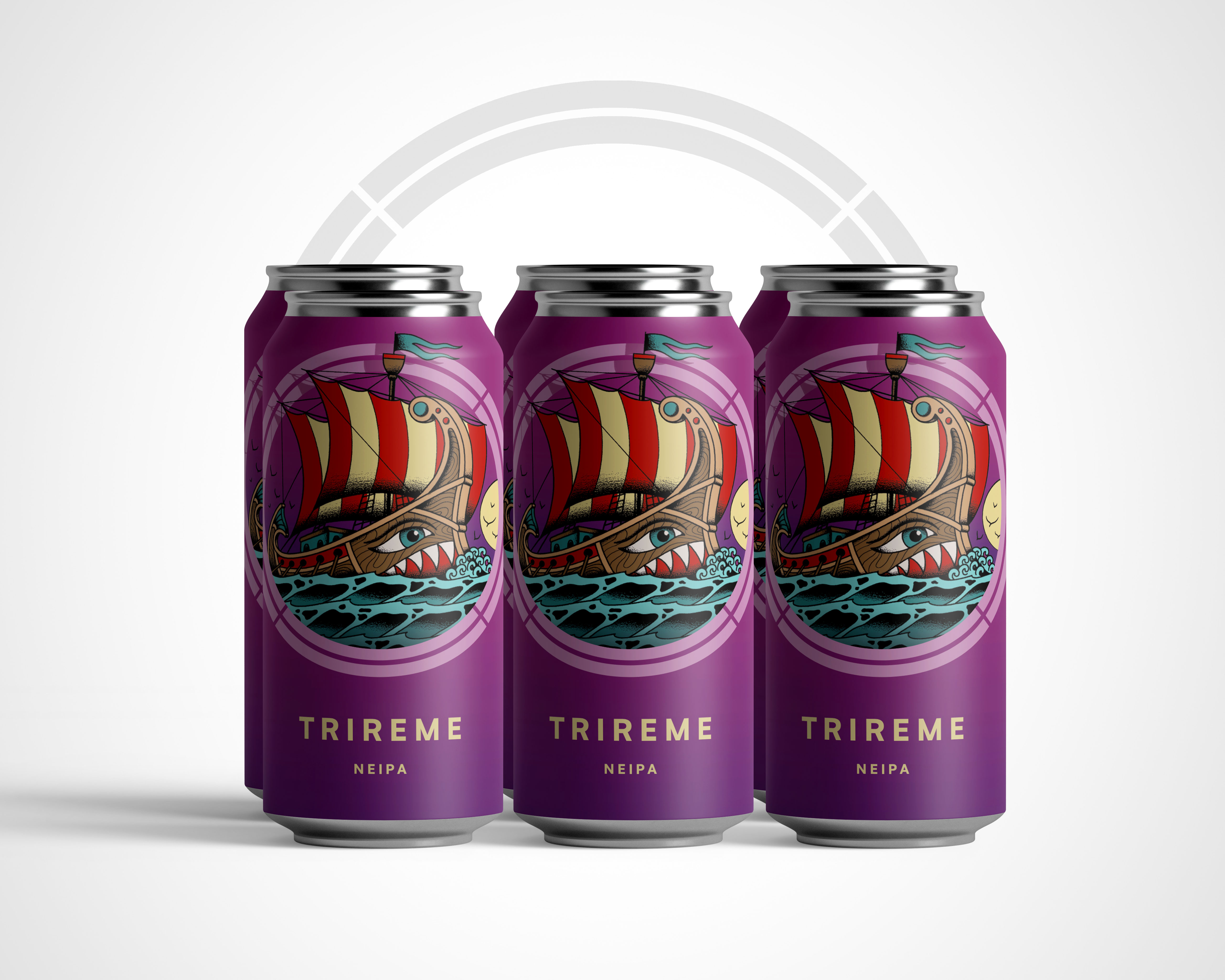 NEW ! TRIREME  -  NEIPA  6.4%  -  6 Pack