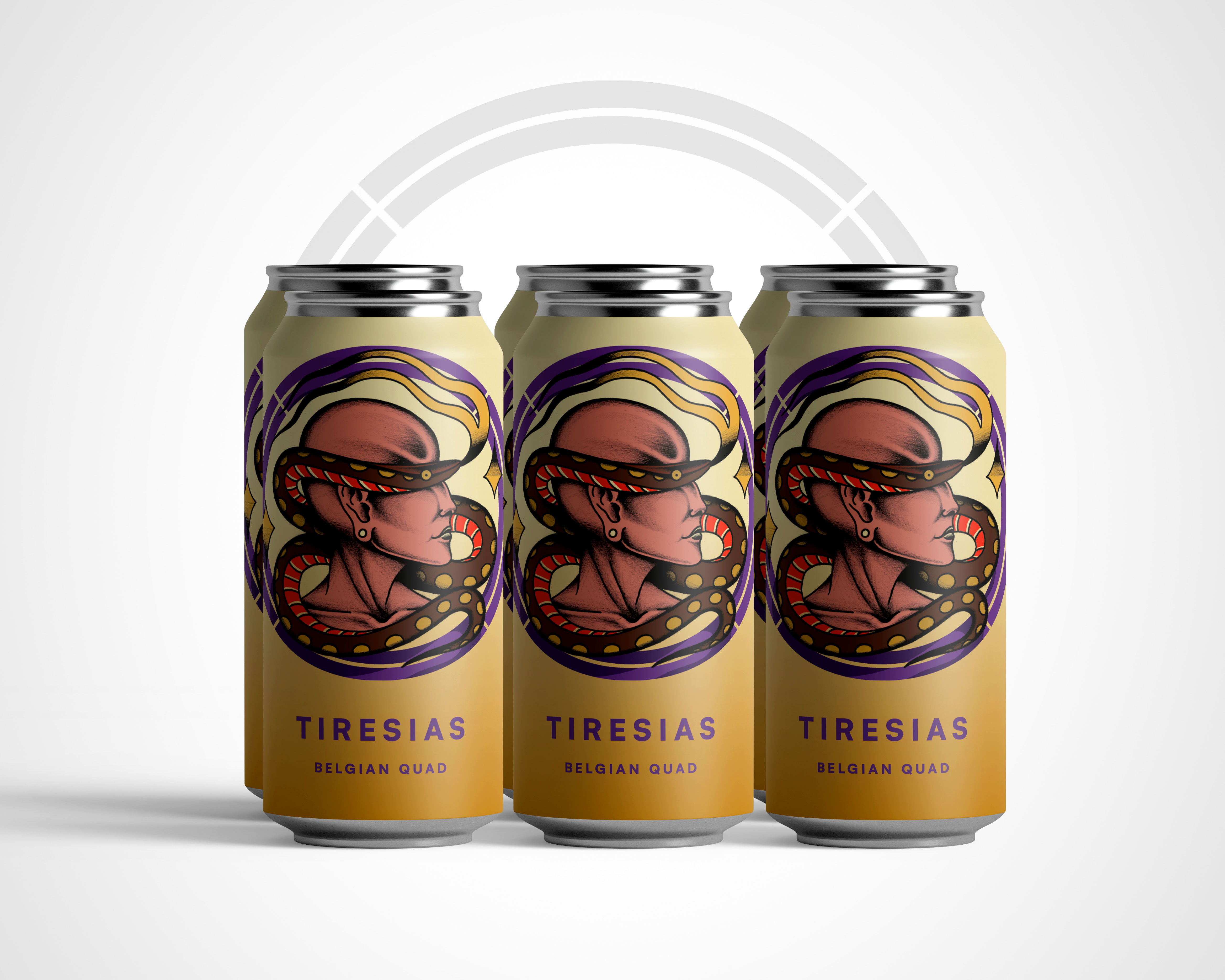 NEW ! TIRESIAS - BELGIAN QUAD 10% - 6 Pack