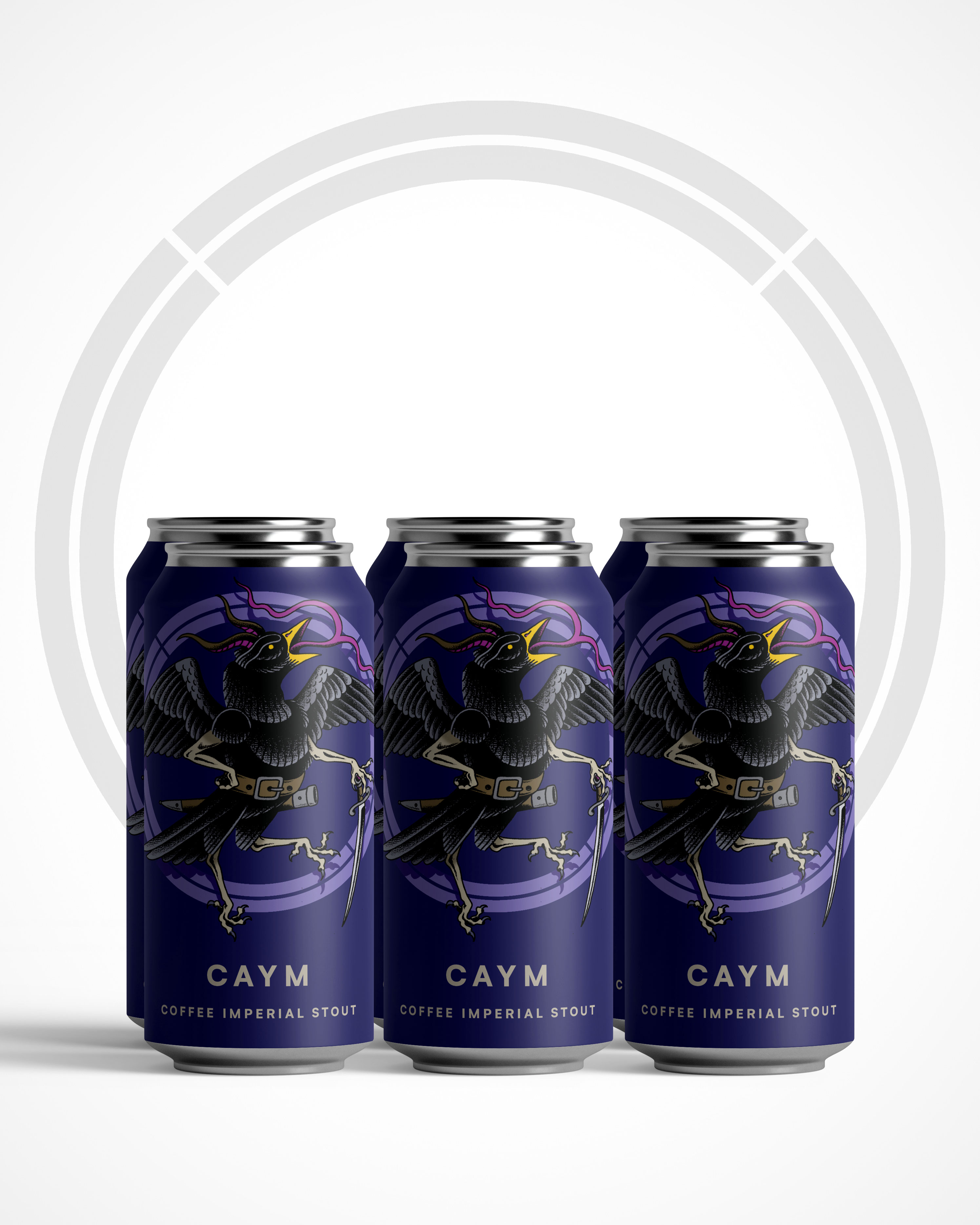 NEW ! CAYM - BA COFFEE Imperial Stout 10.5%- 6 pack