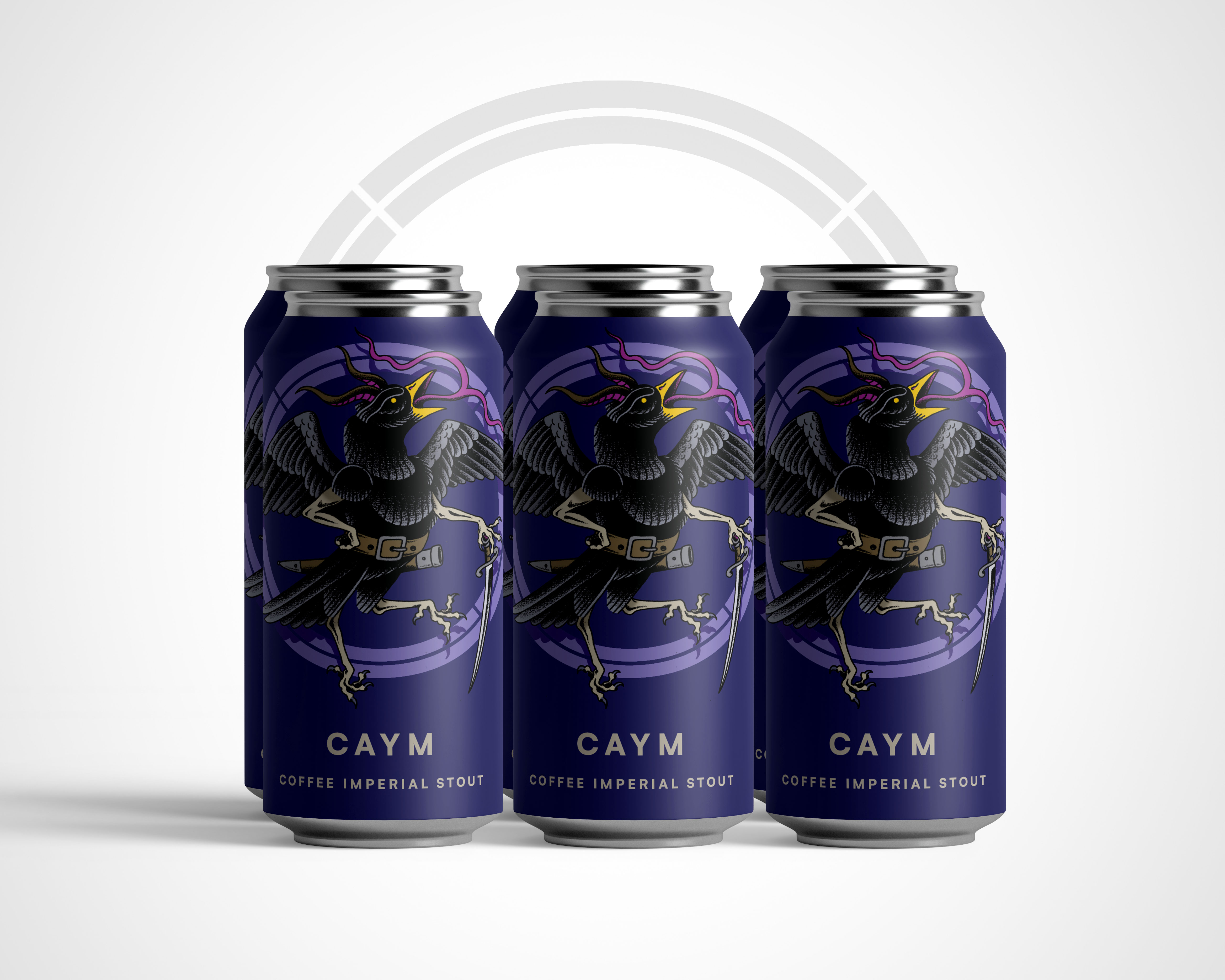 NEW ! CAYM - BA COFFEE Imperial Stout 10.5%- 6 pack