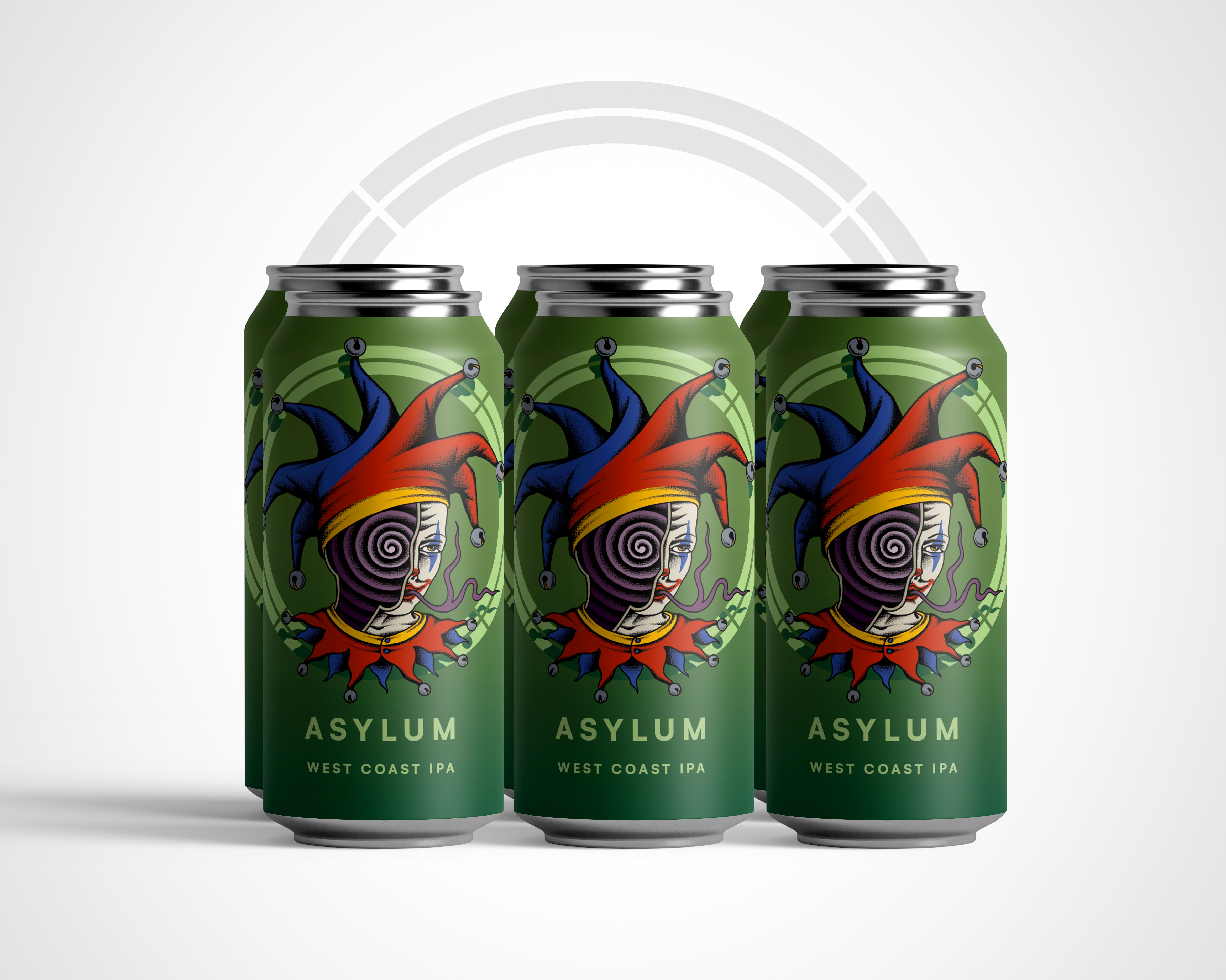 NEW ! Asylum West Coast IPA 5.2% - 6 PACK