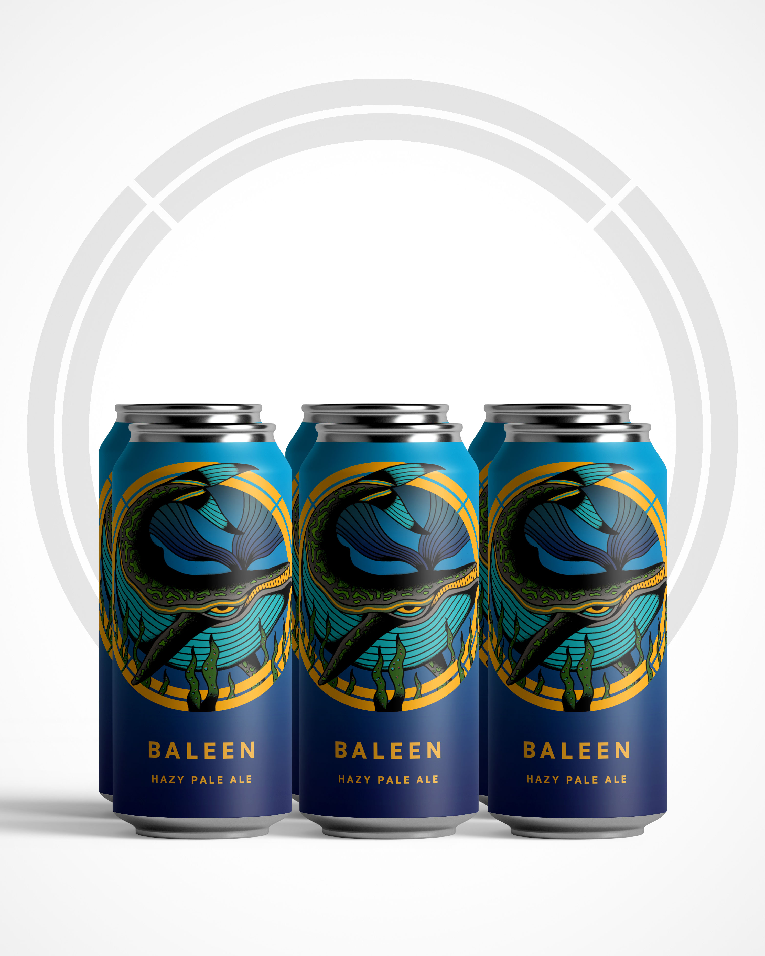 NEW !  Baleen- HAZY PALE  5.2% -  6 PACK