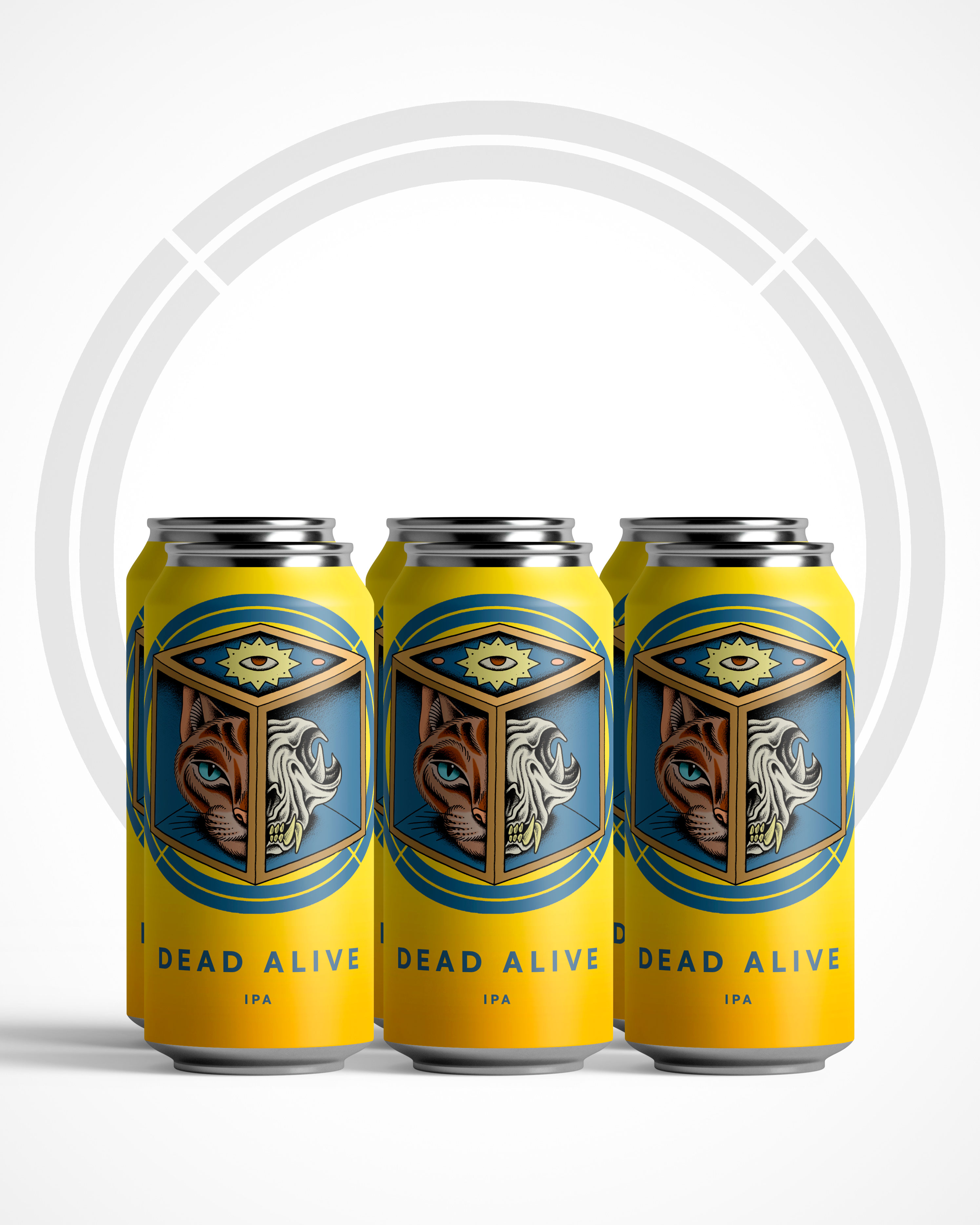 NEW !  DEAD ALIVE - IPA 5.0%  -  6 PACK