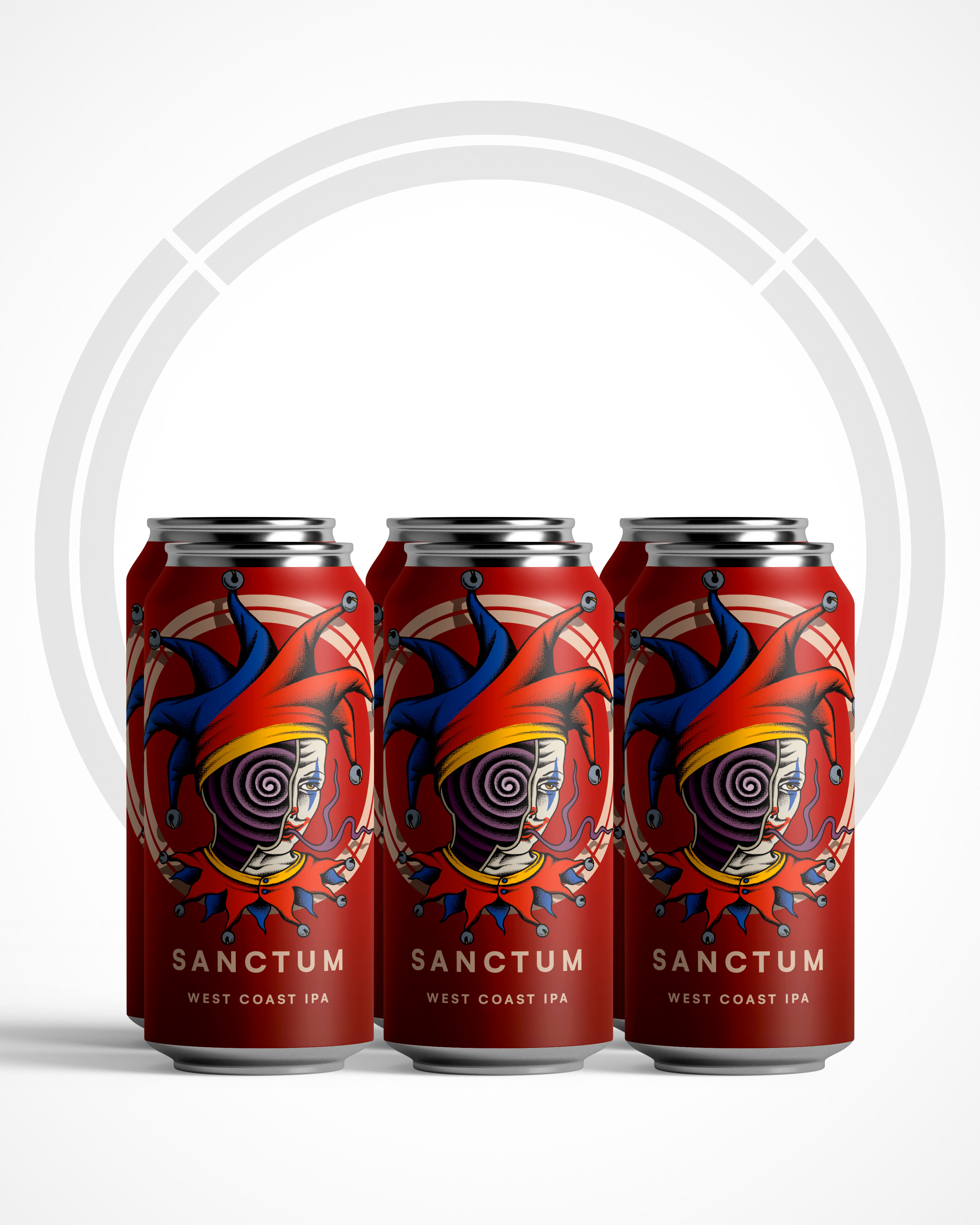 NEW !  SANCTUM - WEST COAST IPA 6.4% - 6 Pack 